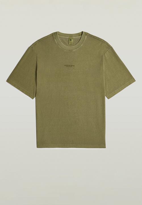 G-STAR - Overdyed Center Chest Boxy R T - Mayfly Gd