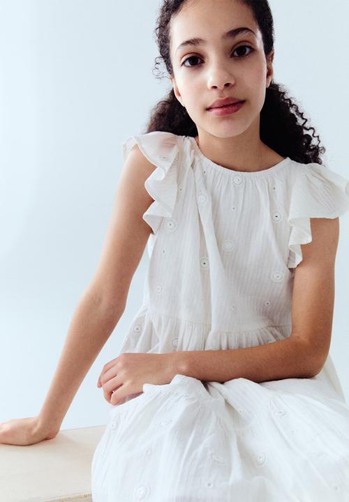 MANGO - Dress luna - natural