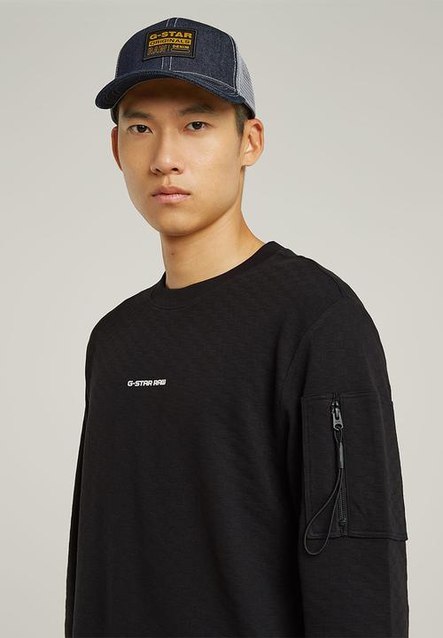 G-STAR - Checquard Pkt Tweeter - Dk Black