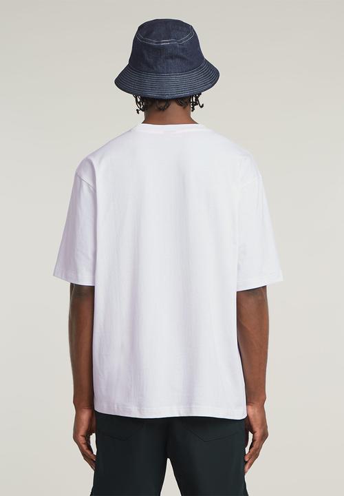 G-STAR - Color Shift Old Skool Logo Boxy R T - White