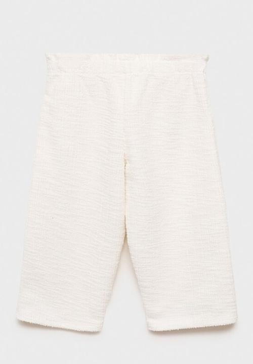 MANGO - Trousers coco - natural