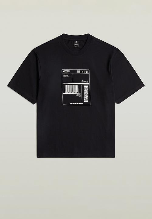 G-STAR - Shipping Gr Boxy R T - Dk Black