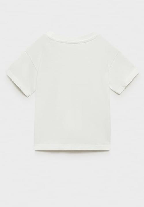 MANGO - T-shirt valeria - natural