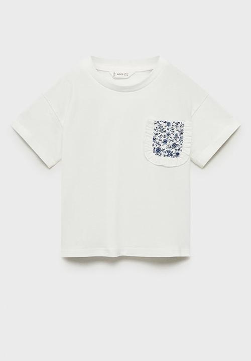 MANGO - T-shirt valeria - natural