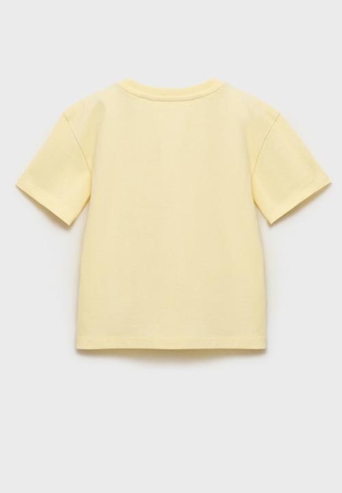 MANGO - T-shirt hipos - yellow