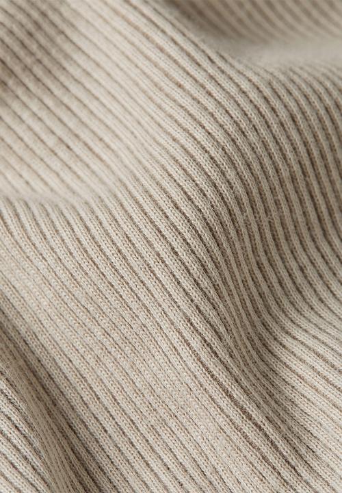 G-STAR - Deep V Slim Long Sleeve Wmn - Dk Brick Gd