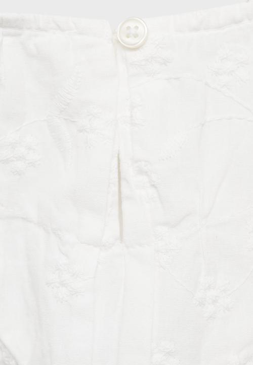 MANGO - Blouse sagaro - white