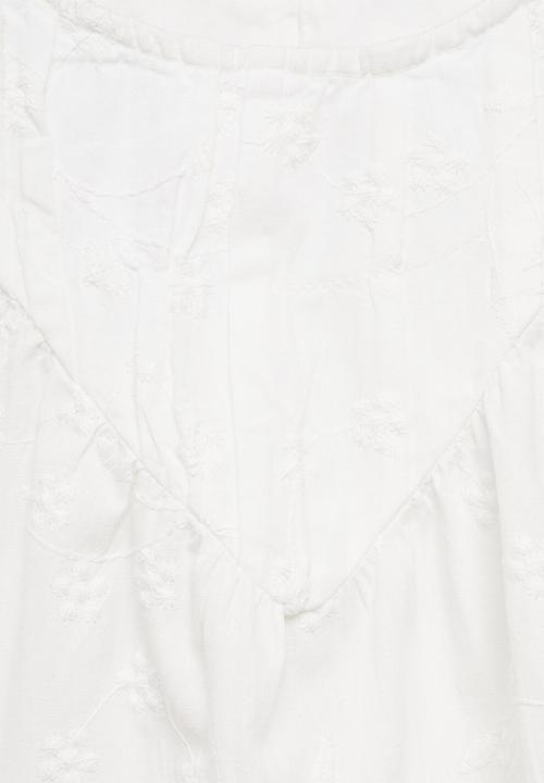 MANGO - Blouse sagaro - white