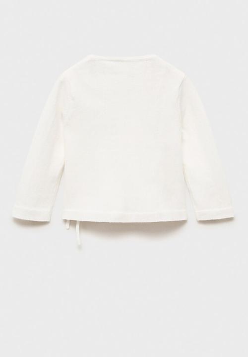 MANGO - Sweater cotton - natural