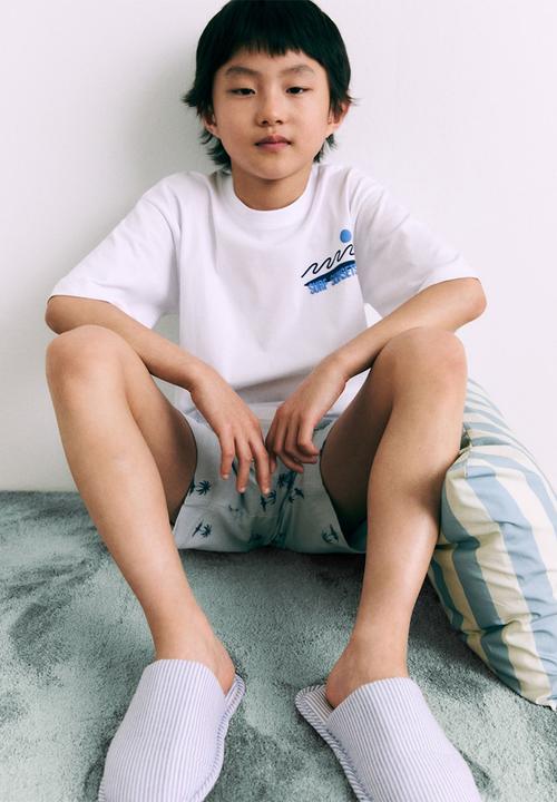 MANGO - Pyjama sunset - white
