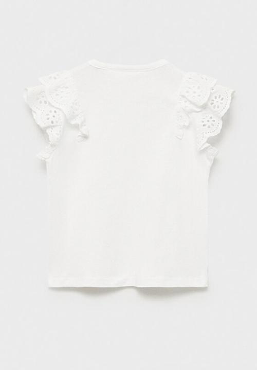 MANGO - T-shirt doble - natural
