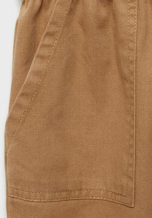 MANGO - Jumpsuit sahara - medium brown