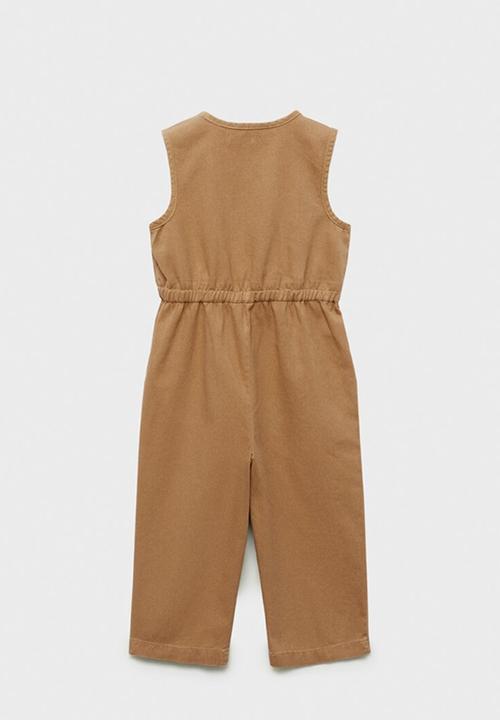 MANGO - Jumpsuit sahara - medium brown