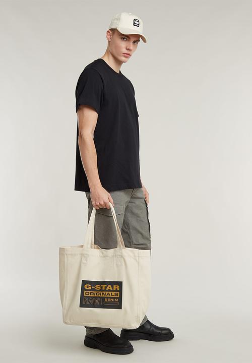 G-STAR - Big Tote Bag - Ecru