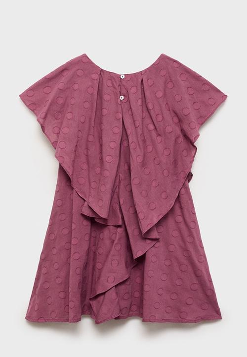 MANGO - Dress sol - medium purple
