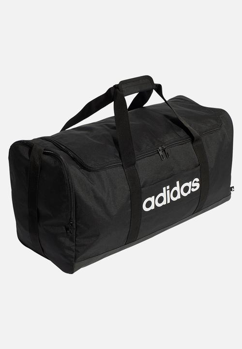 adidas Performance - Linear Duffel L = Black/Black/White