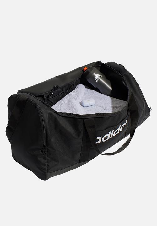 adidas Performance - Linear Duffel L = Black/Black/White