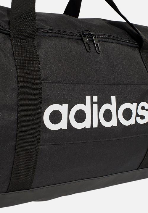 adidas Performance - Linear Duffel L = Black/Black/White