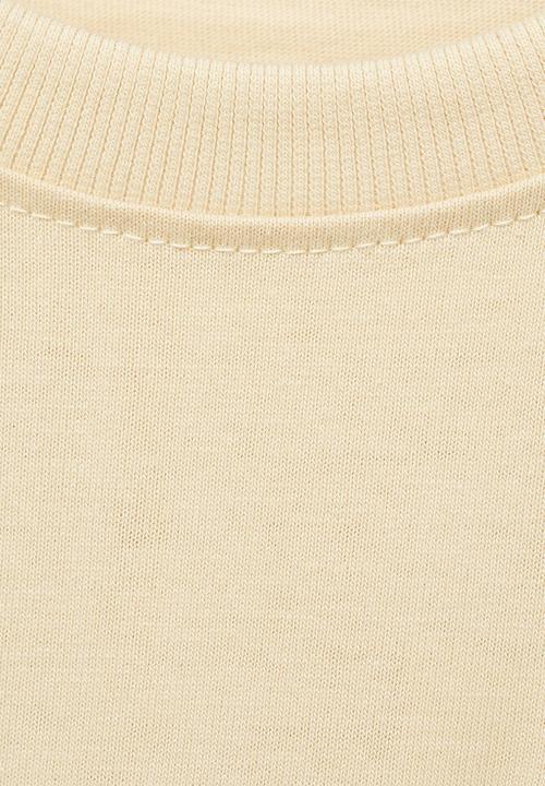 MANGO - T-shirt lagoon - beige