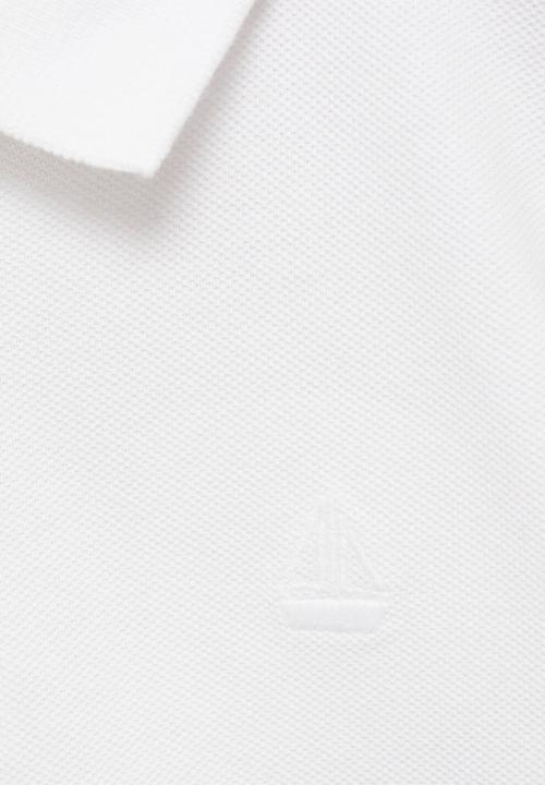 MANGO - Poloshirt javi8 - white