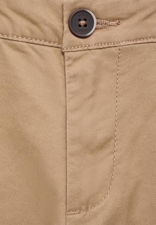 MANGO - Bermudas pico - light beige