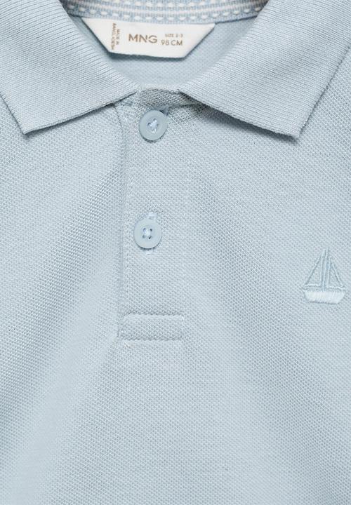 MANGO - Poloshirt javi8 - light/pastel blue