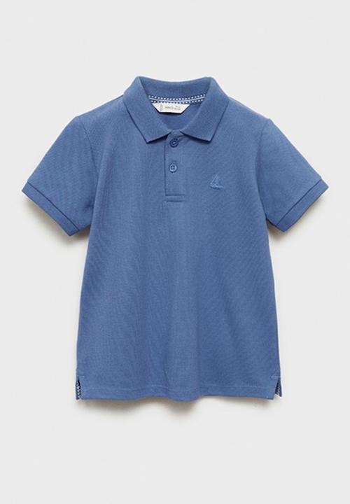MANGO - Poloshirt javi8 - medium blue
