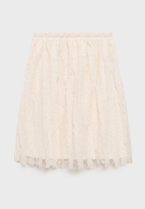 MANGO - Skirt elsa - light beige