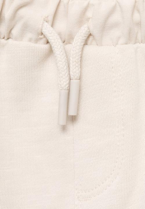 MANGO - Joggers soller - natural