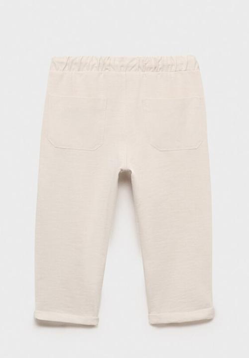 MANGO - Joggers soller - natural