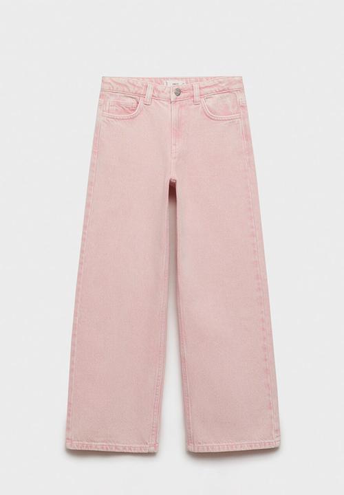 MANGO - Jeans widepink - pink