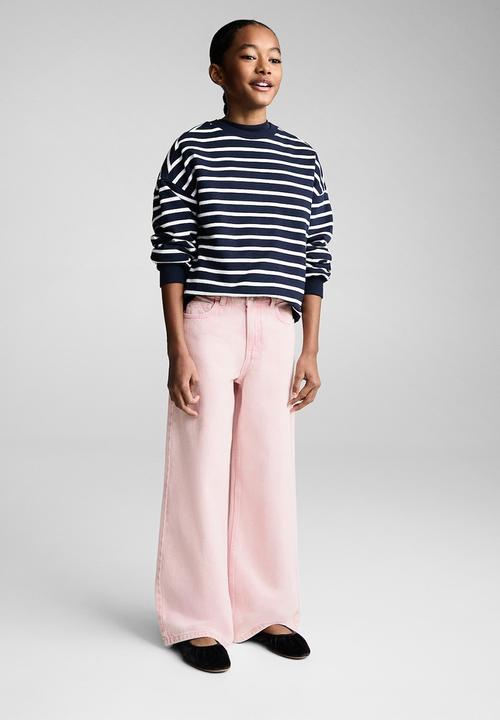 MANGO - Jeans widepink - pink