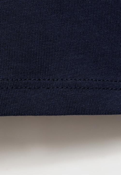 MANGO - T-shirt basic ab8 - navy