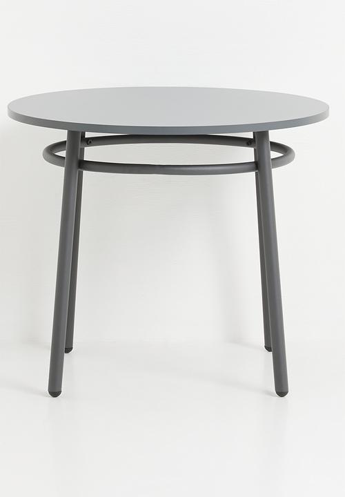 Sixth Floor - Rapsody table & chair set - black