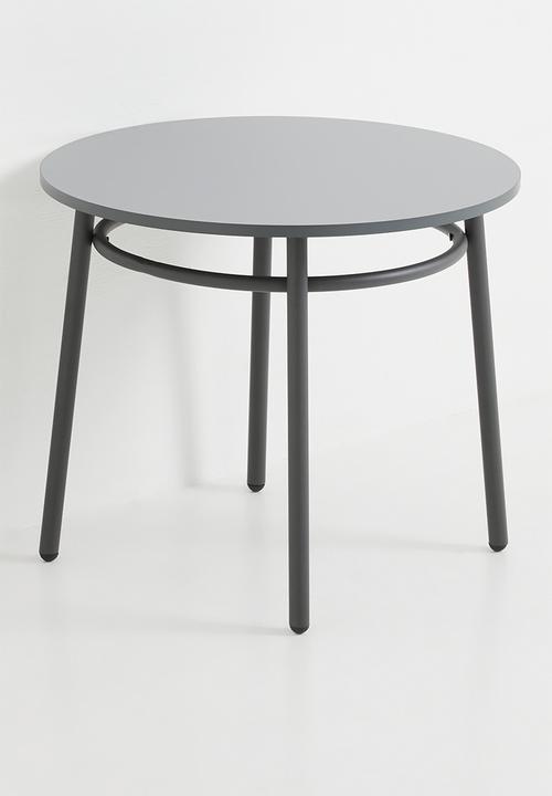Sixth Floor - Rapsody table & chair set - black