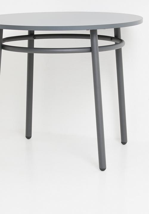 Sixth Floor - Rapsody table & chair set - black