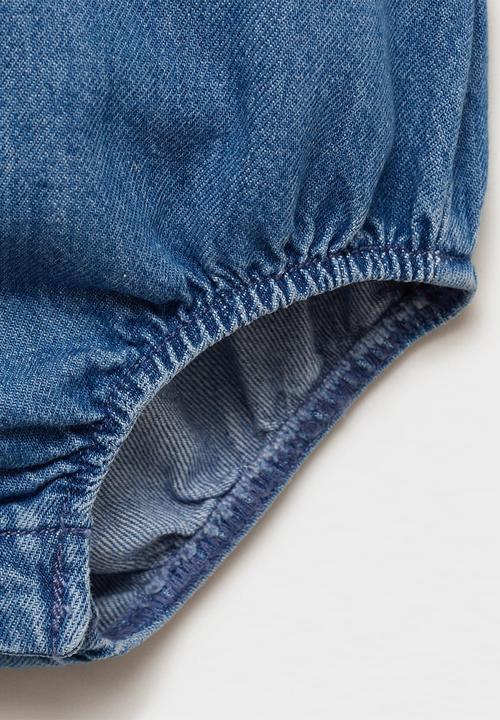 MANGO - Overall creta - open blue