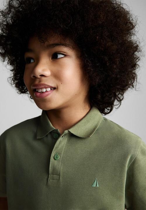 MANGO - Poloshirt javier8 - medium green