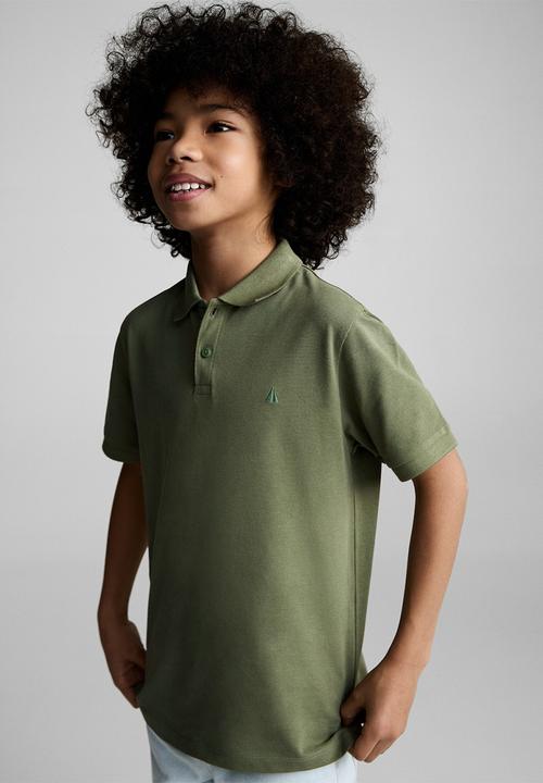 MANGO - Poloshirt javier8 - medium green