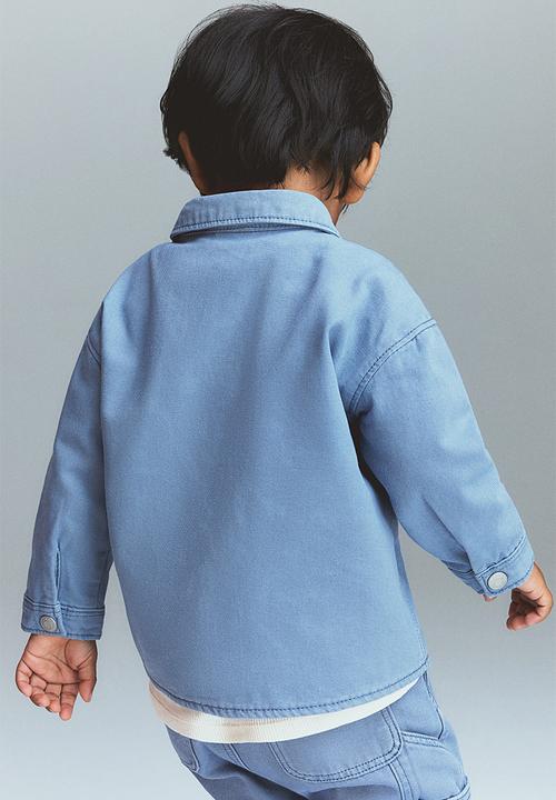 H&M - Overshirt -  light blue