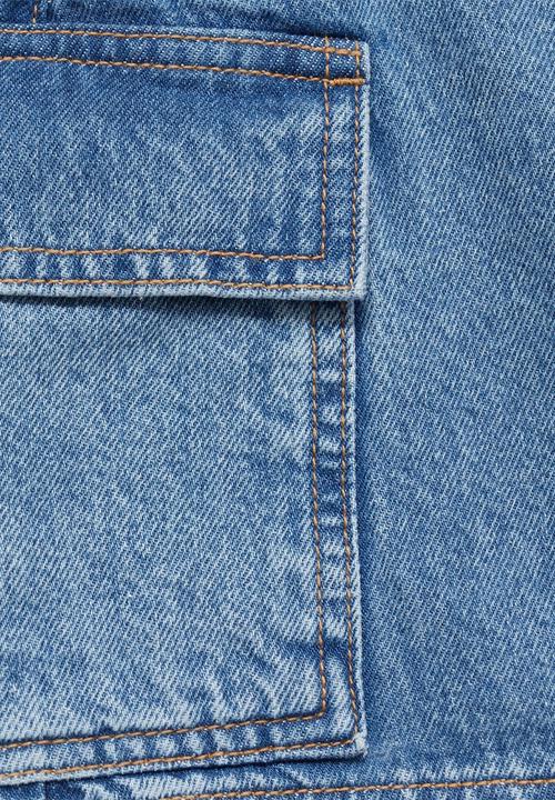 MANGO - Skirt skort - open blue