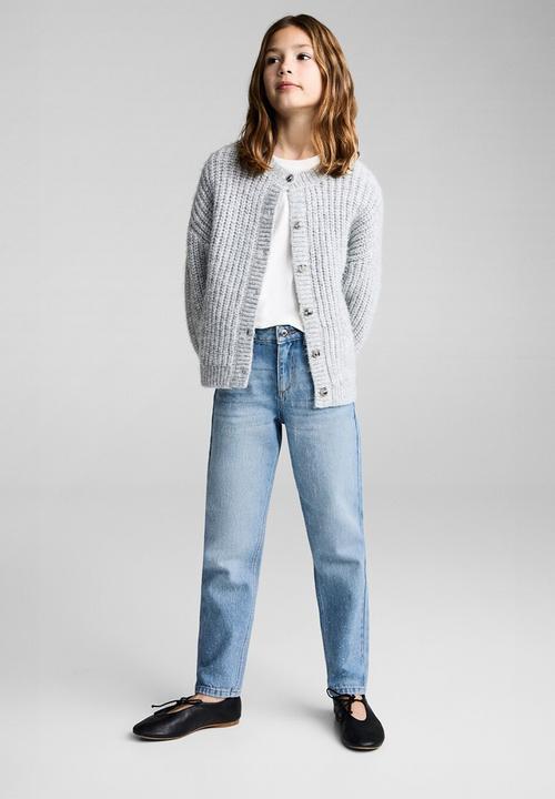 MANGO - Jeans bright - open blue