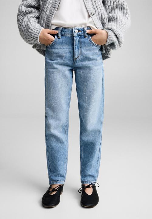 MANGO - Jeans bright - open blue