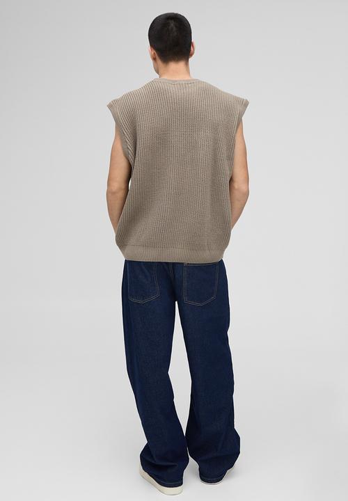 boohooMAN - Baggy Rigid Washed Jeans - Indigo