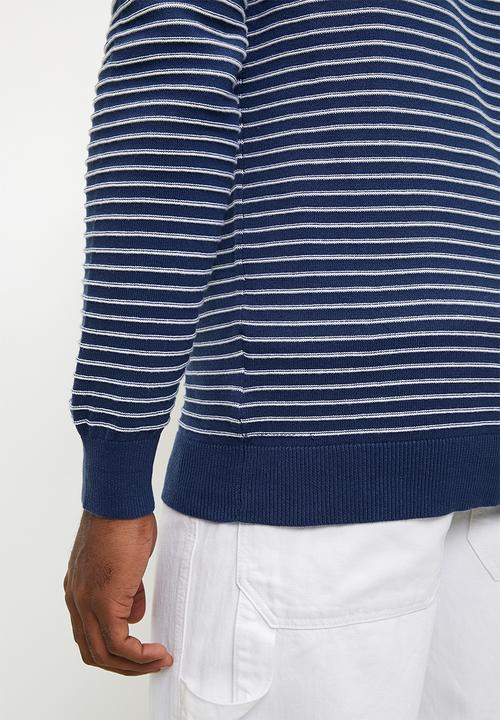 Brave Soul - Knitwear - Sailor Blue