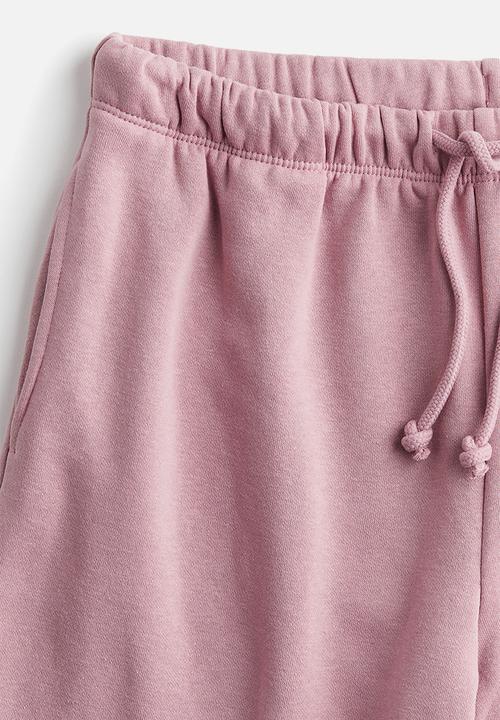 H&M - Wide joggers - dusty pink