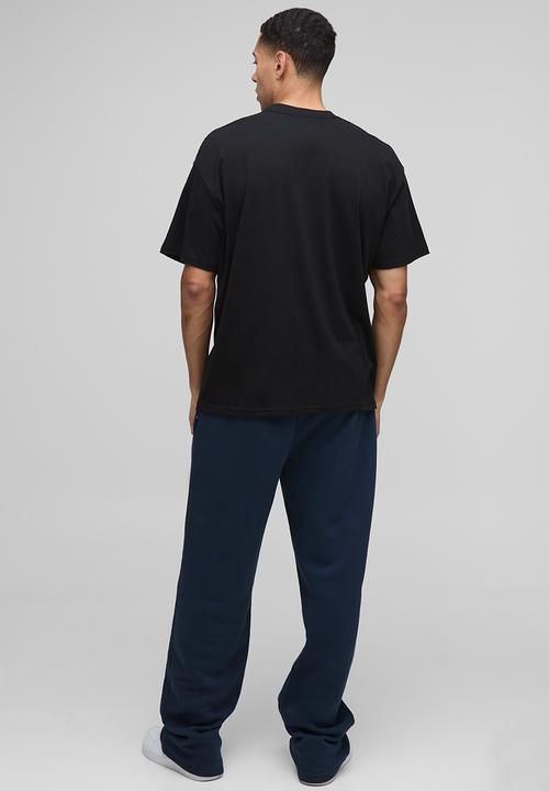 boohooMAN - Oversized Palm Tree Graphic T-Shirt - Black