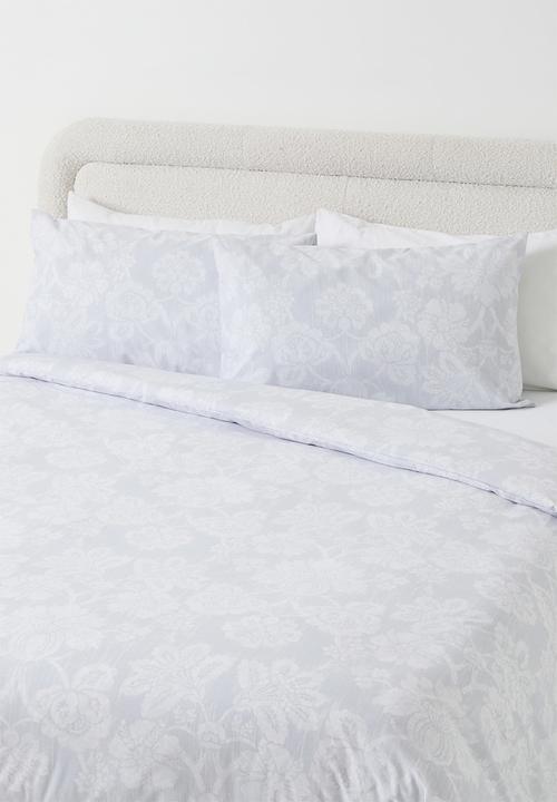 Horrockses - Birchley Duvet Cover Set - Grey