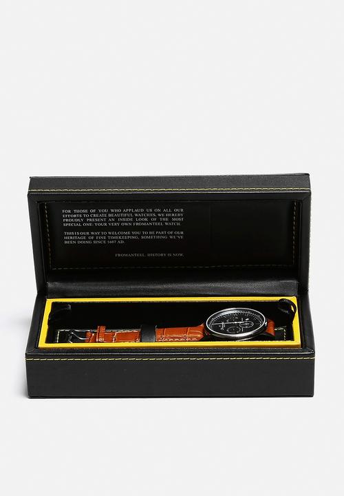 Fromanteel - Globetrotter chrono black