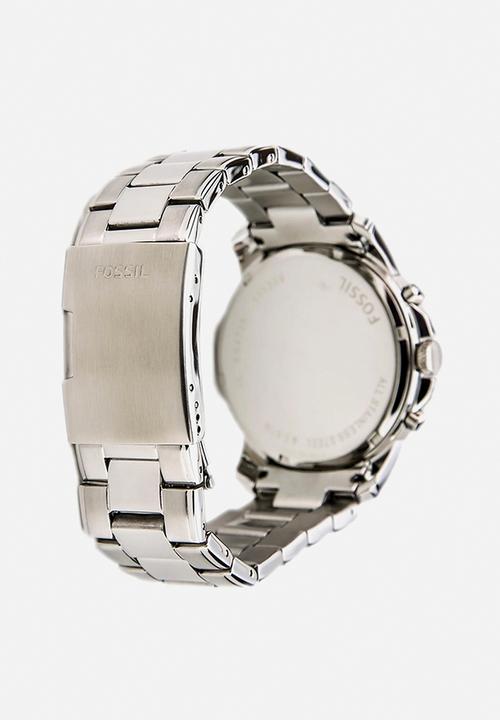Fossil - Grant – black & silver
